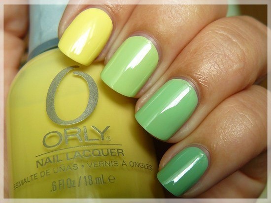 Fruit-inspired summer nail art