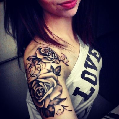 Rose tattoo design inspiration