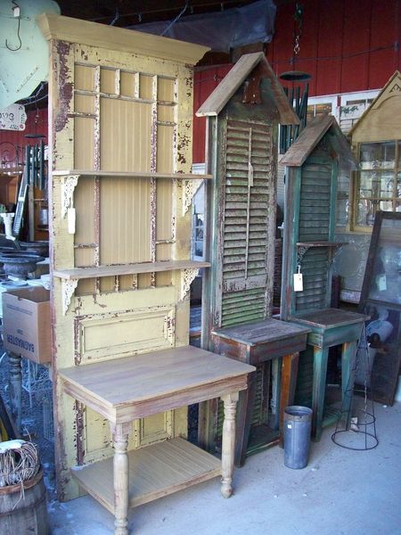 Completed old-door upcycle