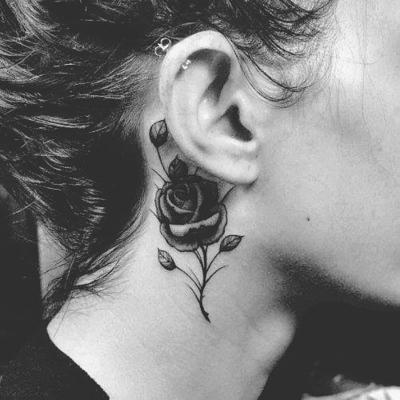 Rose tattoo design inspiration