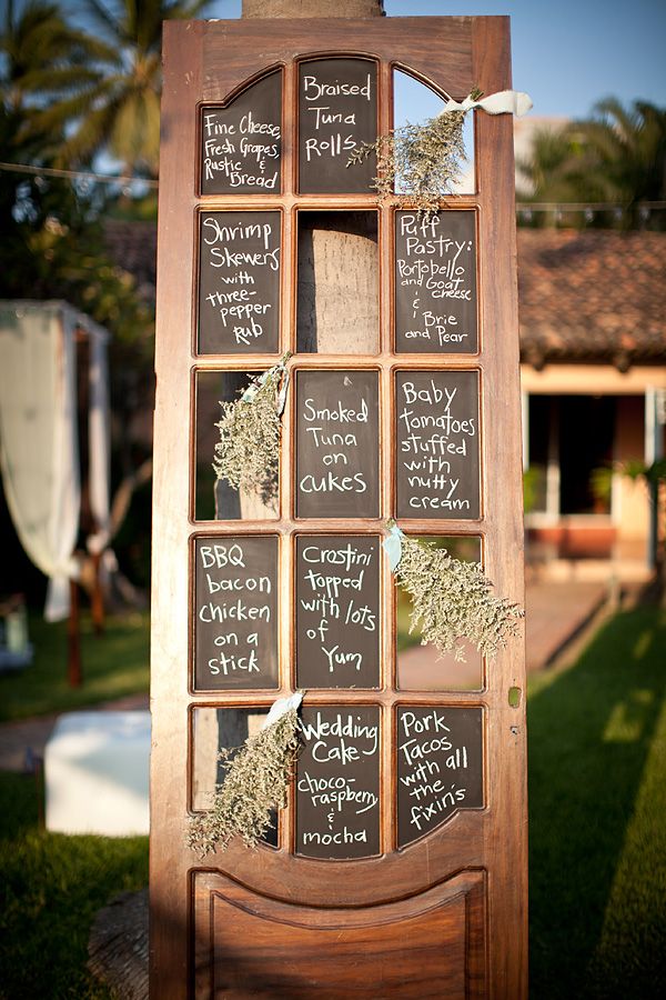 Room divider made from old doors