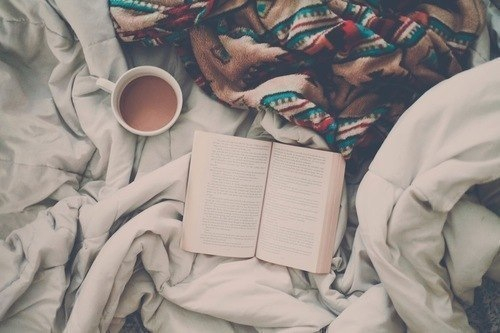 Coffee with friends winter