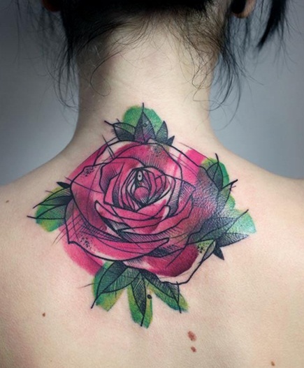 Rose tattoo design inspiration