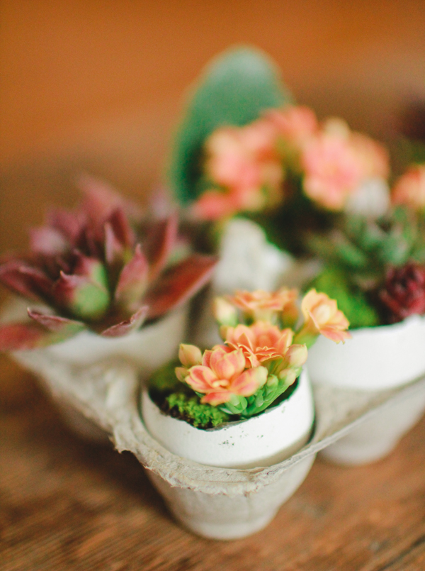 Stacked planter DIY idea