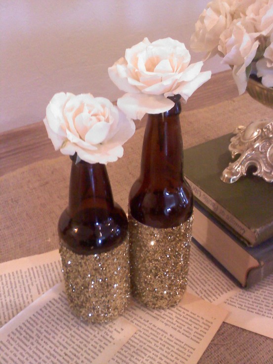 Bottle lamp DIY