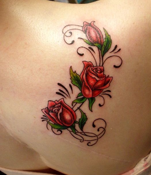 Rose tattoo design inspiration