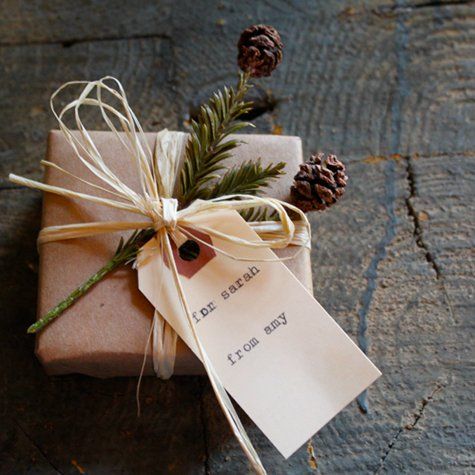 Finished Christmas package details