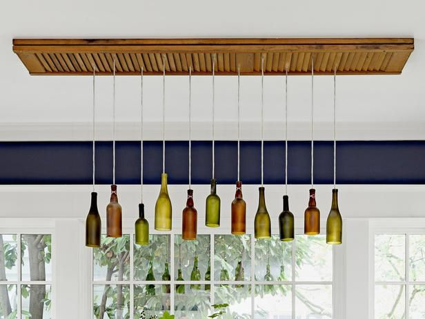 Paneled door headboard idea