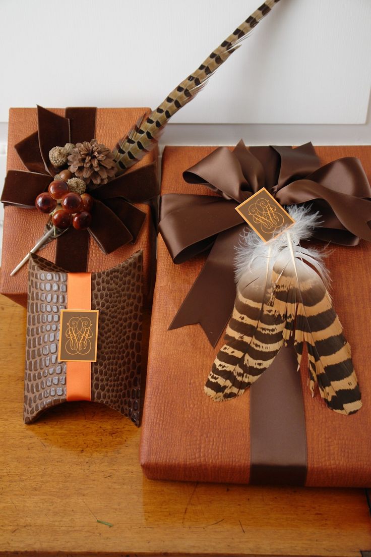 Gift with paper star topper