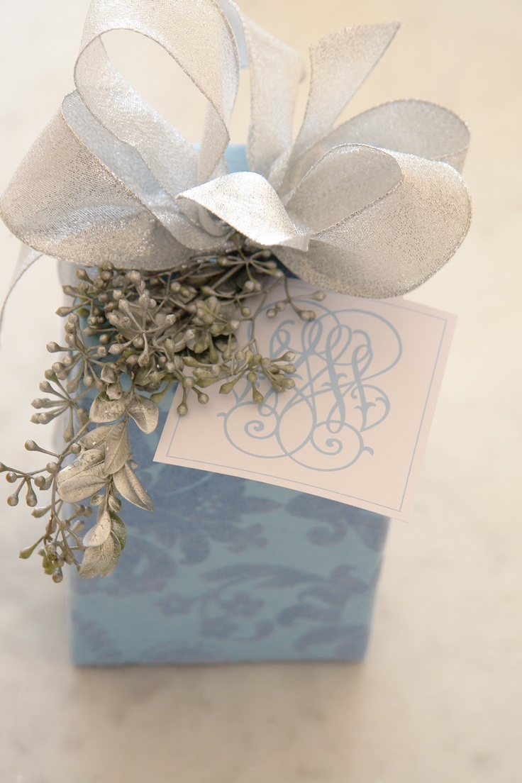 Kraft paper Christmas wrap