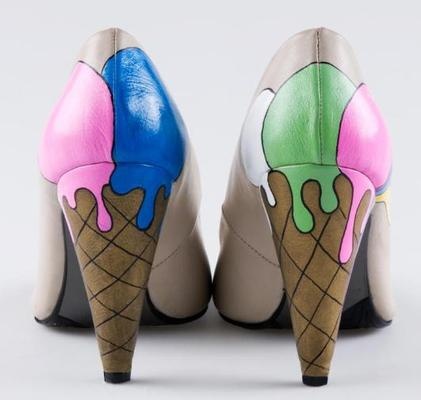ice cream cone heels