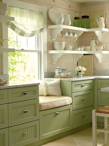 Upholstered window seat design