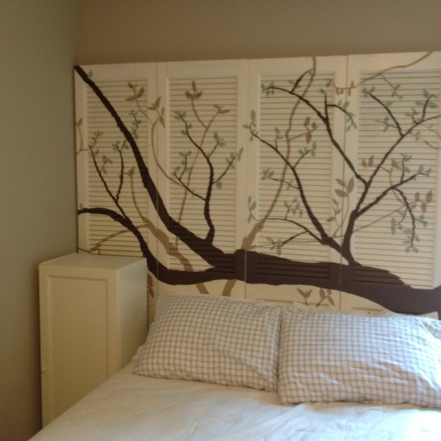 Decorative door screen
