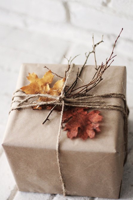 Stack of wrapped Christmas gifts