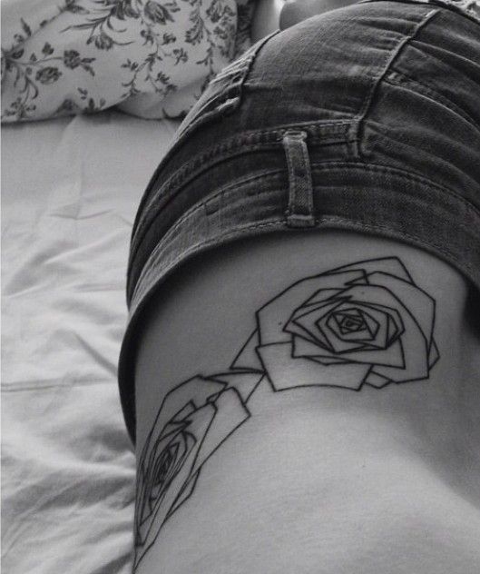 Rose tattoo design inspiration