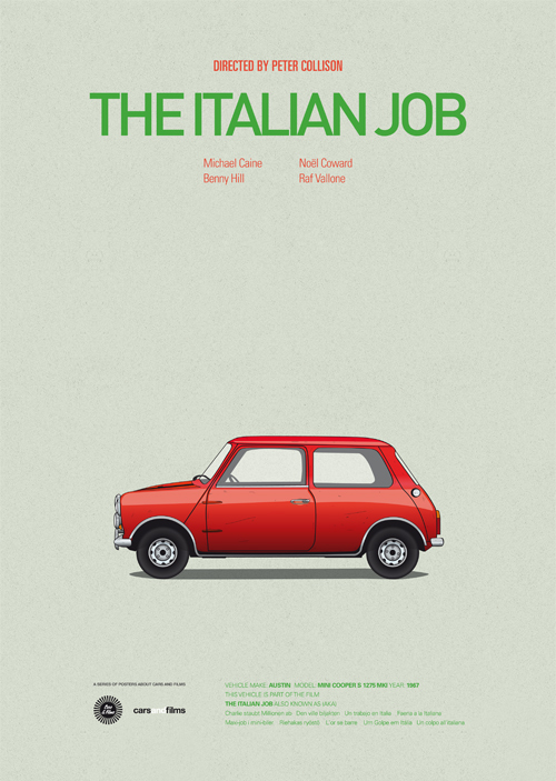 The Italian Job Mini poster