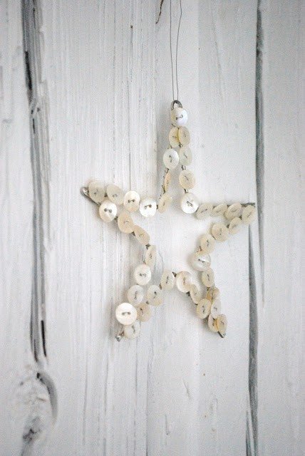 Button figurine craft