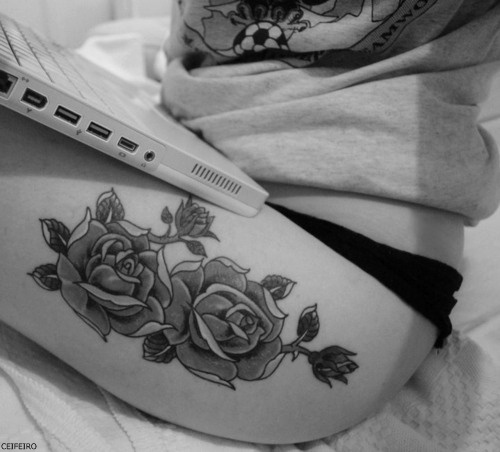 Rose tattoo design inspiration
