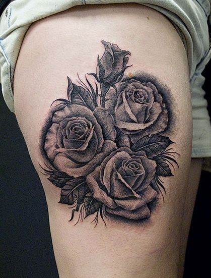 Rose tattoo design inspiration