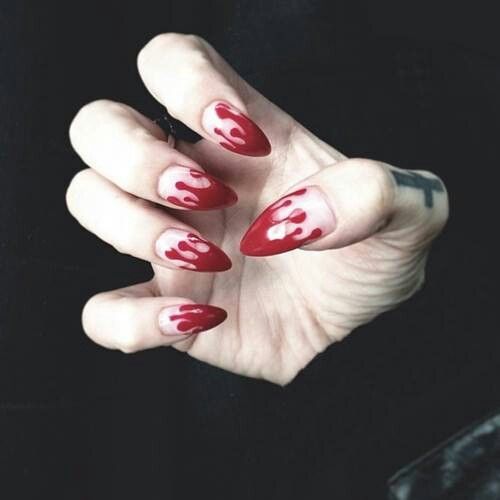 Halloween nail art pattern ideas