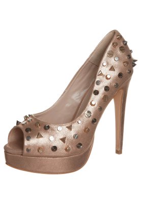Statement peep-toe heels