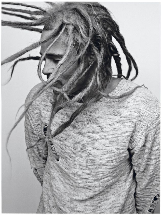 Brad Pitt character look from Interview November 2012