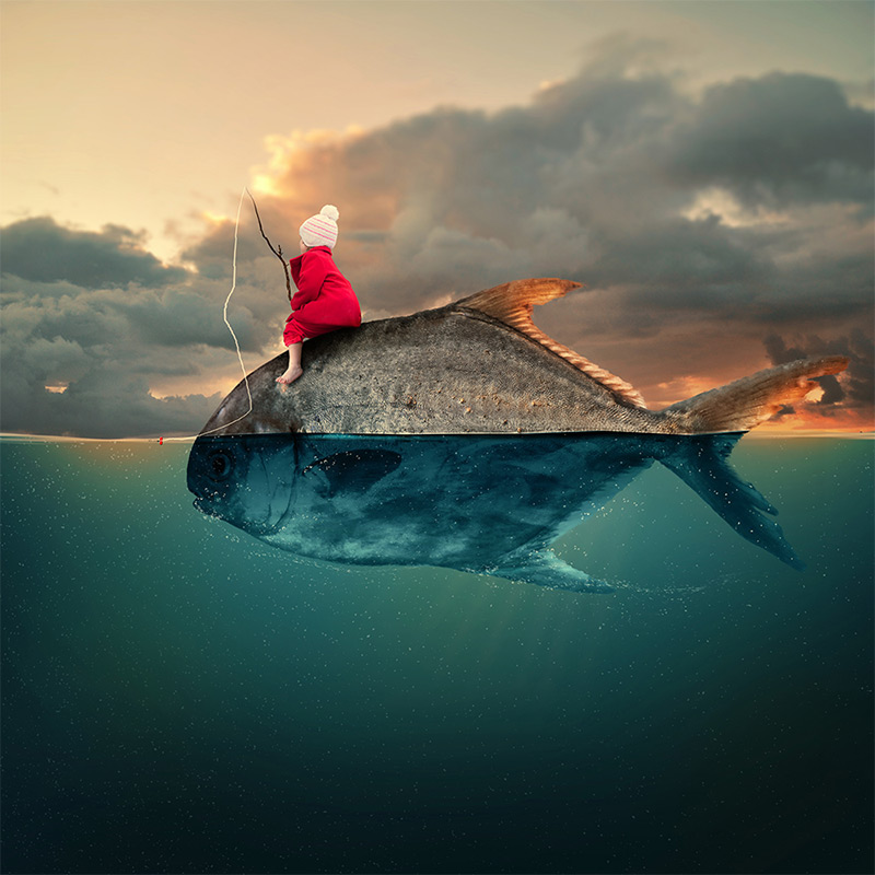 Surreal scene by Caras Ionut