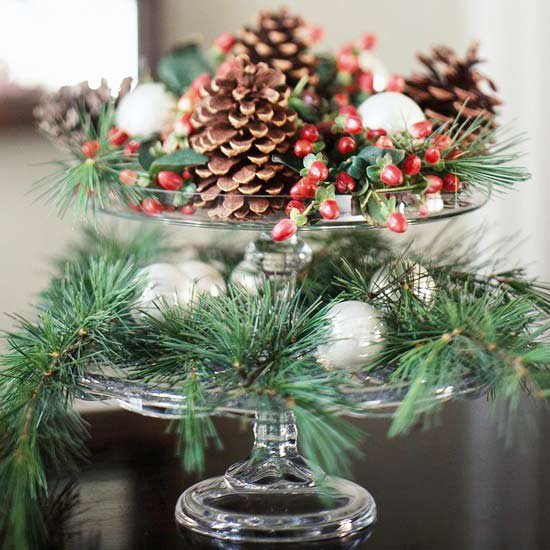 Christmas decoration detail with ornaments