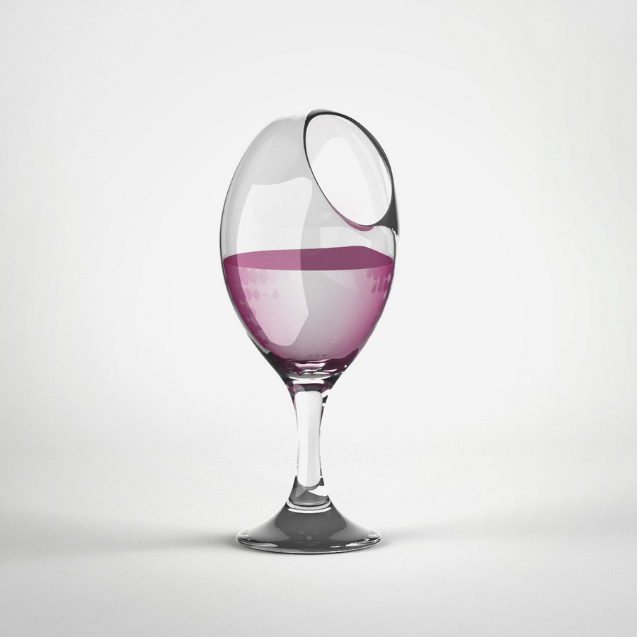 Uncomfortable everyday object render