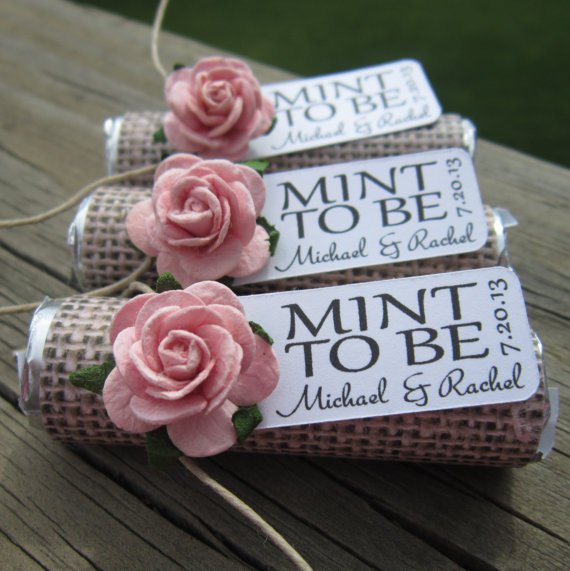 Edible wedding favors