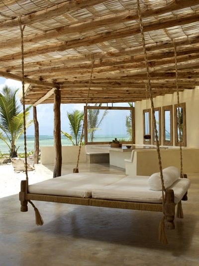 Portrait floating bed inspiration