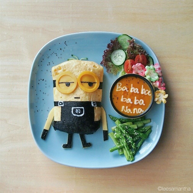 Samantha Lee food sculpture detail