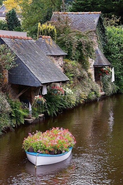 The Washhouses of Pontrieux in Brittany