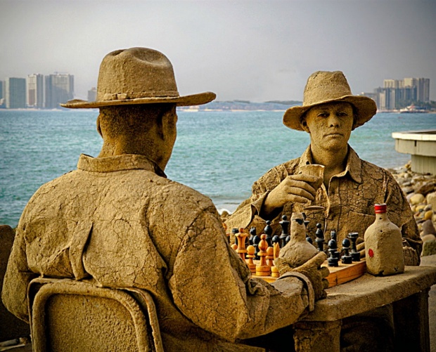Sand sculpture