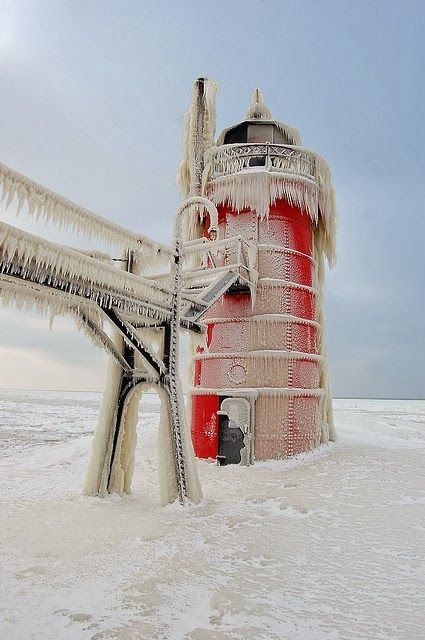 Snowy outdoor landscape