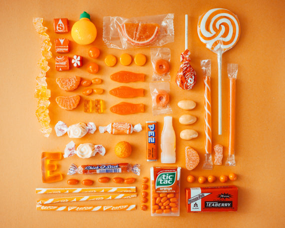 Emily Blincoe Sugar Series sweets by color