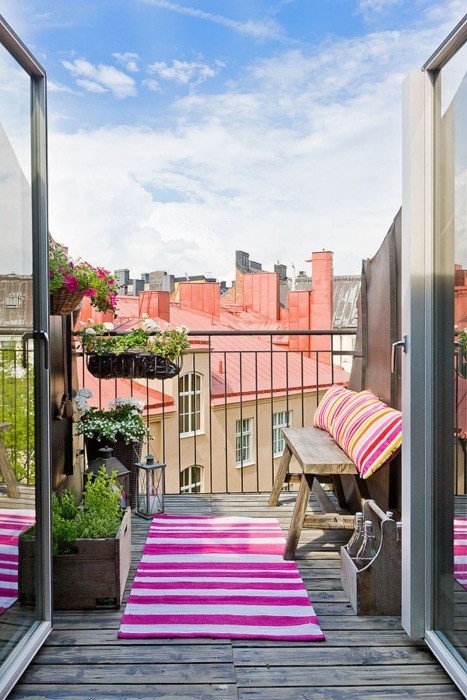 Balcony privacy and planting ideas