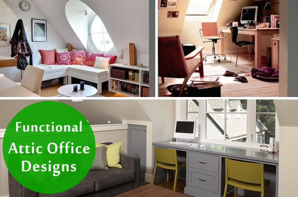attic office design