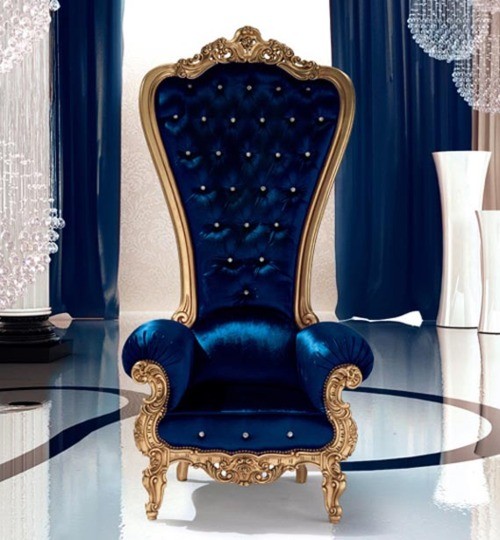 Blue decorative piece