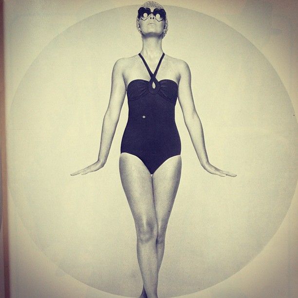 Vintage beach life moment