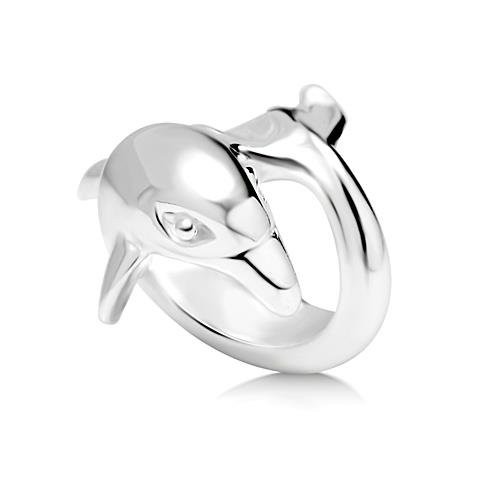 Polished metal charm piece