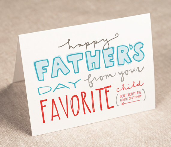 Humorous Father's Day card