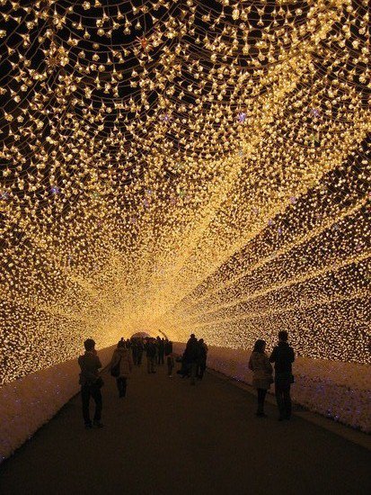 Tunnel of Lights, Japan Tunnel of lights, Japan
