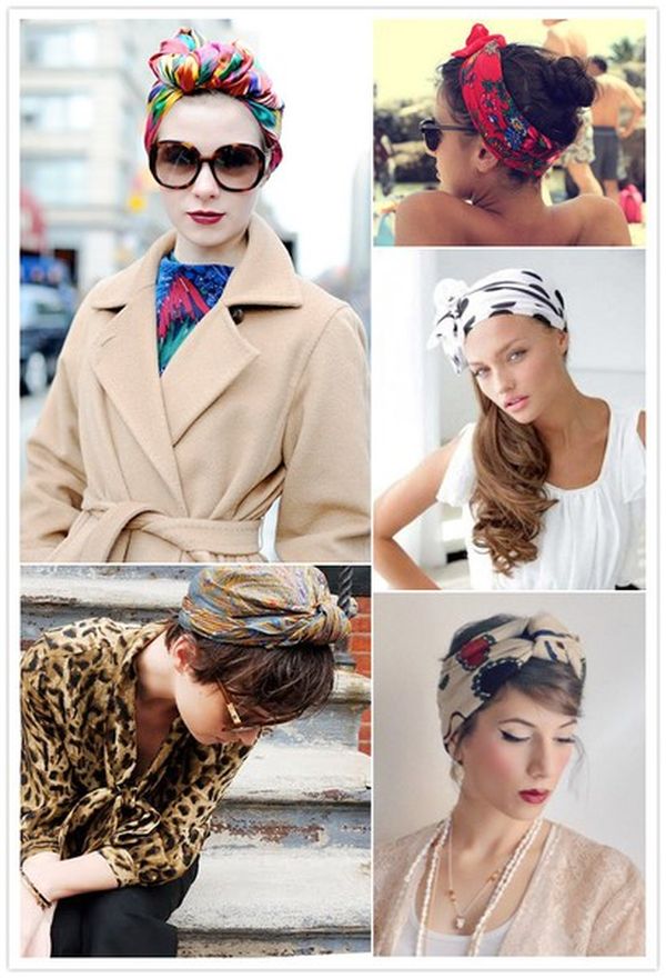Headscarf hairstyle example
