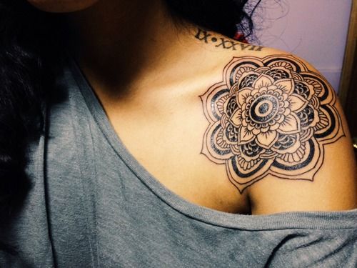 Back of hand mandala