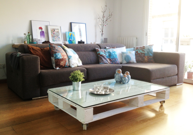 DIY pallet table