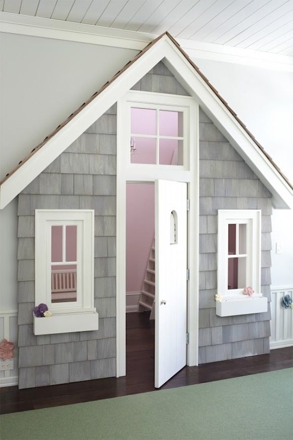 Comfortable basement playroom seating