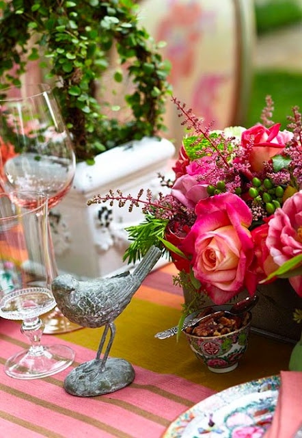 Alternate Easter tablescape style