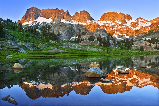 Open country landscape photograph