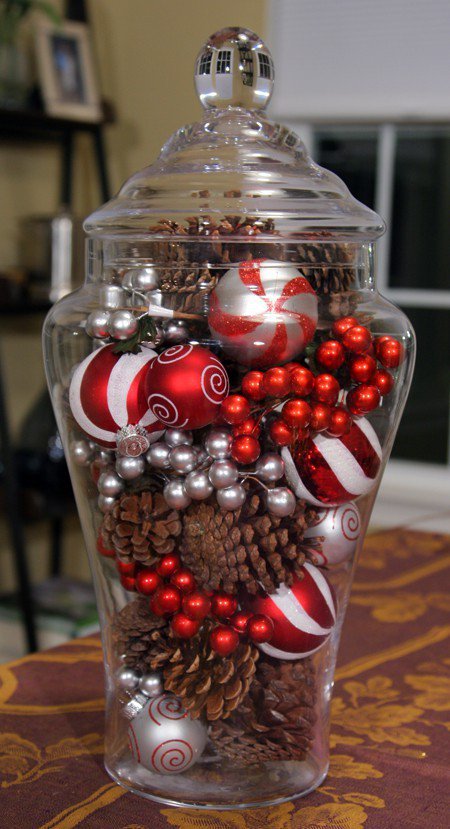 Christmas place setting and table details